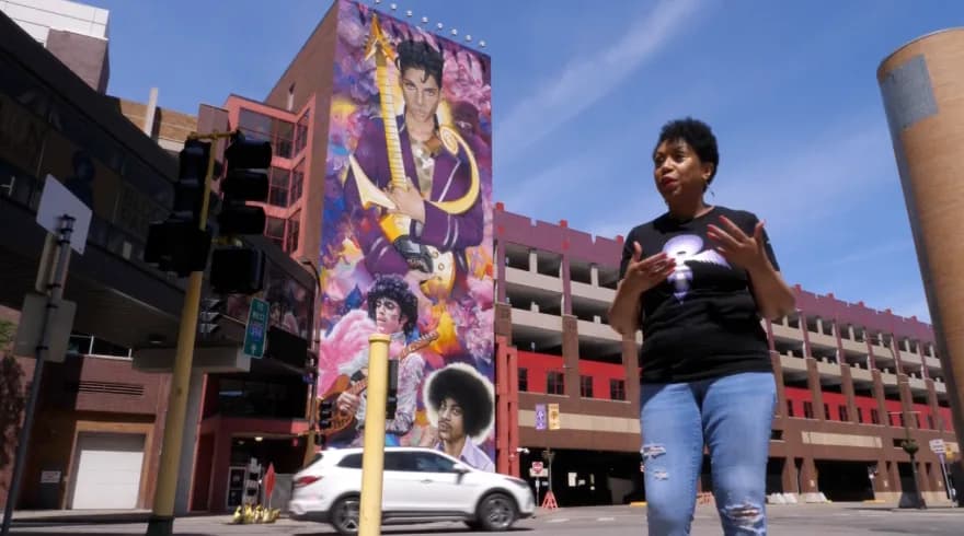 KARE 11 — Story Behind the Prince Mural