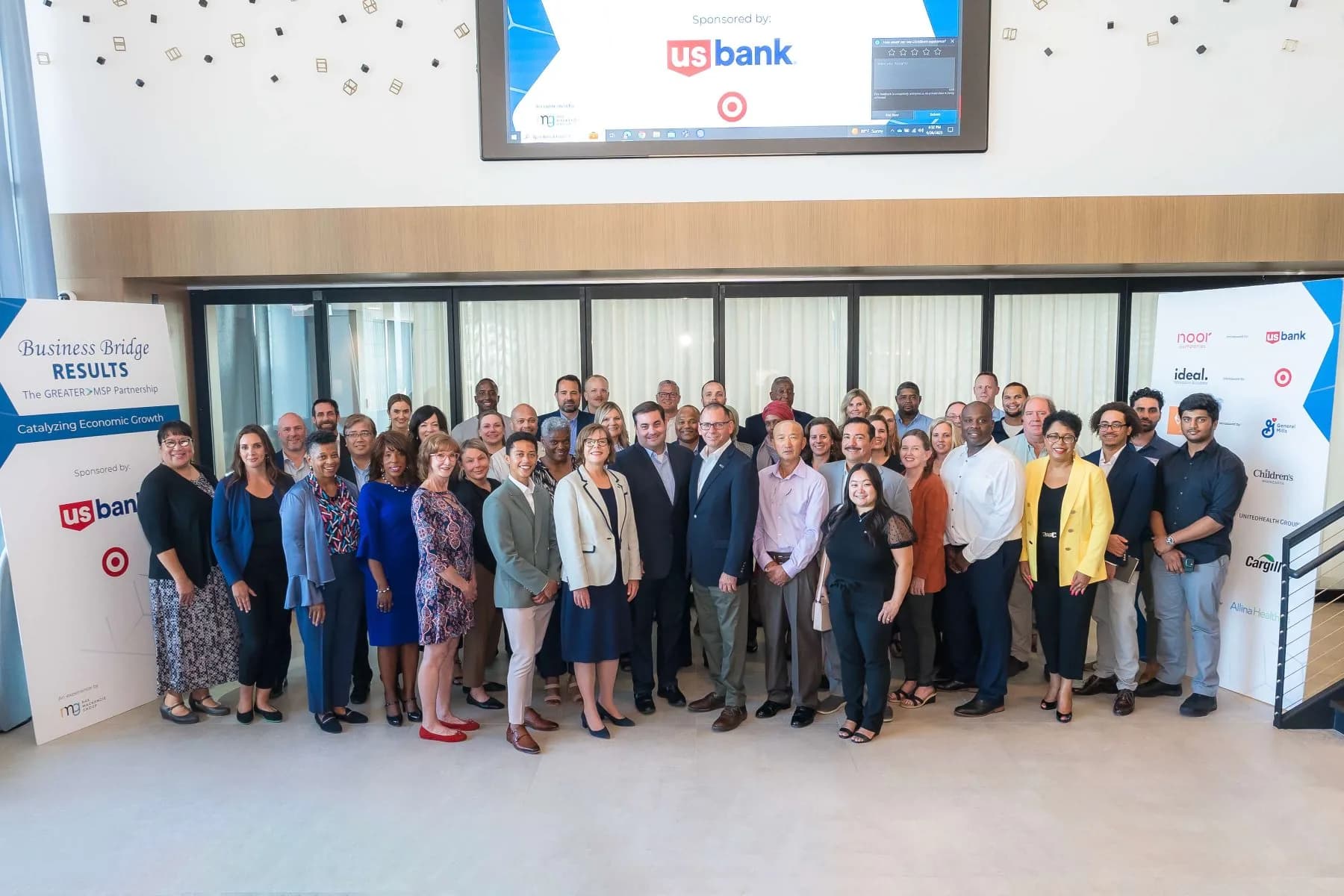Sharon convening corporate partners