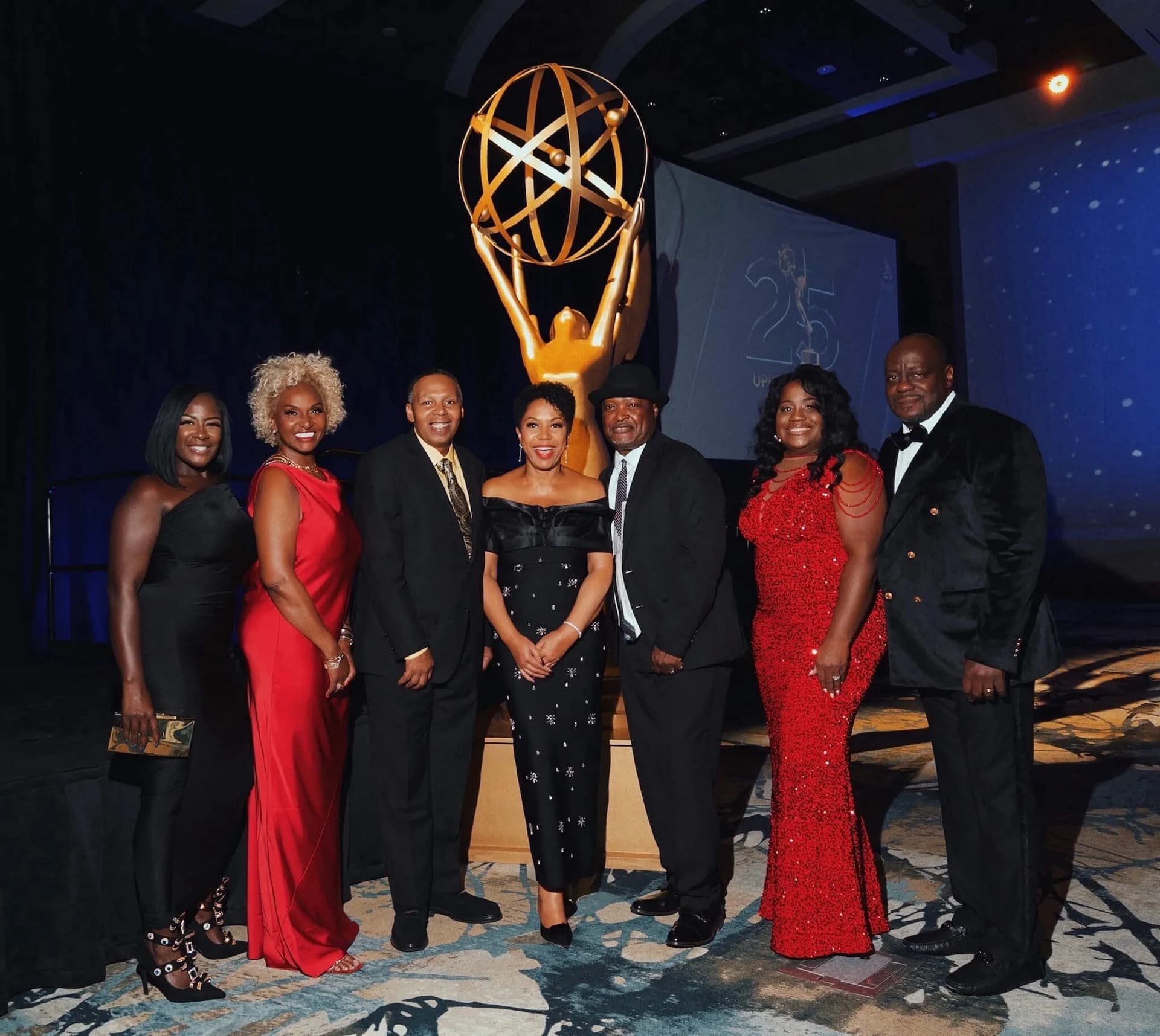 Sharon and team at the Upper Midwest Emmy® Awards ceremony